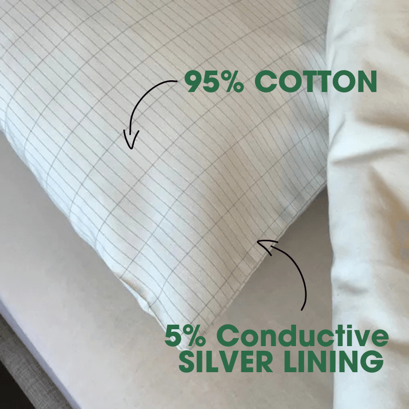 EarthFlow Grounding Pillow Case™