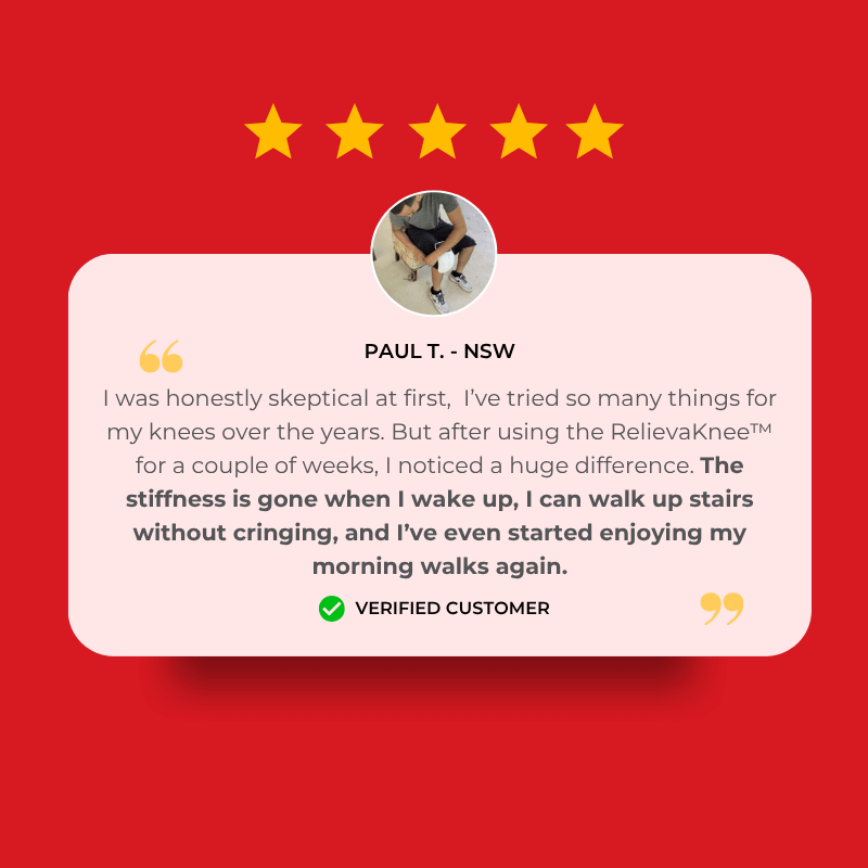 Soothing Solutions - RelievaKnee™: Australia's Original Trusted Knee Massager